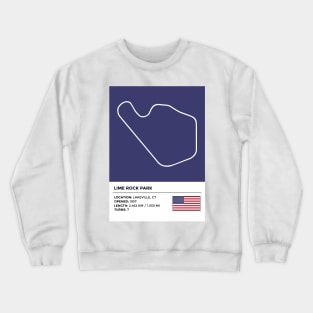 Lime Rock Park [info] Crewneck Sweatshirt